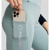 Montar Rijlegging MoCha Full Grip Kids Stone Blue - 140