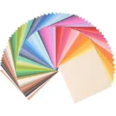 Florence Vaessen Creative Cardstock - Multipack - 15,2 x 15,2 cm - 60 vellen - Glad - 216 g