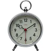 Cloudnola Factory Alarm Clock White Numbers - Alarm klok met lichtje