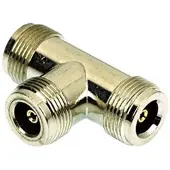 Electrovision N (v) - 2x N (v) T-adapter - 50 Ohm
