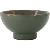 Zusss Kom terracotta hartje Groen