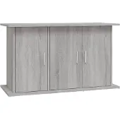 Syfax Aquariumstandaard 101x41x58 cm bewerkt hout grijs sonoma eiken