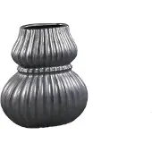 Ptmd - Vaas Halta - Zwart - 30x19x35cm