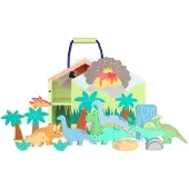 Orange Tree Toys Houten Play Set Dinosaurs