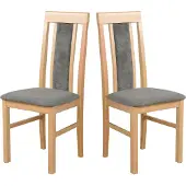 LeafDesign Eetkamerstoelset, 2 stuks, "Nilo 2", van het merk "grandson"