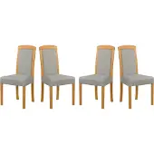 LeafDesign Eetkamerstoel - Set van 4, model Roma 7, kleinkind, hygge 11