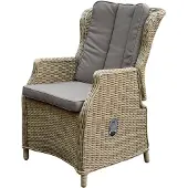 AVH-Collectie Darwin verstelbare dining tuinstoel bruin