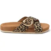 Lazamani Slippers Dames Beige Textiel Maat 37
