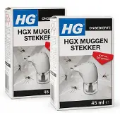 Hg X Muggenstekker - Voordeelverpakking - 2 stuks