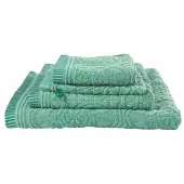 Pip studio Handdoek Tile de Pip Green 55x100
