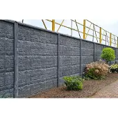 Intergard Beton schutting Brickstone enkelzijdig 200x231cm