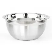 KINGHOFF - Stalen Keukenkom - 24cm - Ronde Bodem - Vaatwasbestendig
