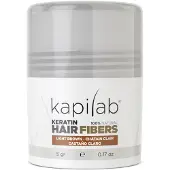 Kapilab Keratine Volumepoeder Lichtbruin - Geeft volume aan het haar - Verbergt haaruitval - 100% natuurlijk - 5 gram