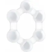 SONO No 82 – Cockring Met kogeltjes – Transparant