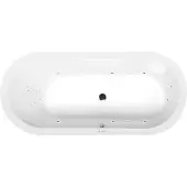 Polysan Astra O whirlpoolbad, 165x75x48cm, Highline Hydro, chroom