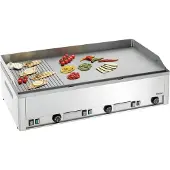 Bartscher Bakplaat GDP 980E-GR - 2/3 Glad & 1/3 Geribbeld - 400V - 980x535x290mm