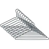 Zeller Kledinghangers set van 10 stuks