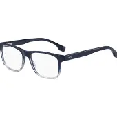 HUGO BOSS BOSS 1646 55/17/145 Blauw hoorn Acetaat monturen MAN BOSS 1646