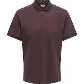 Only & Sons Shirt 'ONSBEN' aubergine