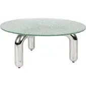 Dutchbone salontafel Marly zilver