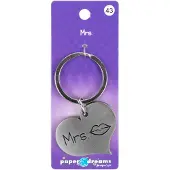 Paper Dreams Hart sleutelhanger - Mrs. (zoen)