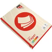 Quantore Kopieerpapier colour a4 160gr creme | 5 stuks