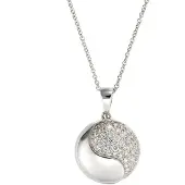 Orphelia Dames 925 Sterling Zilveren Ketting met Hanger - Zilver ZH-4604