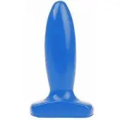 I Love Butt - Slanke Buttplug - M - Blauw