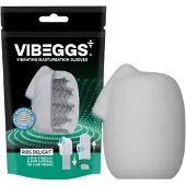 Vibeggs Ribs Delight - vibrerend ei-masturbator (wit)