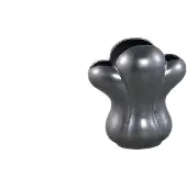 Ptmd - Vaas Mellie - Zwart - 22x16x24cm