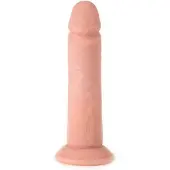 Virgite - Vibrerende Dildo Met Afstandsbediening 21 x 6 cm - Lichte Huidskleur