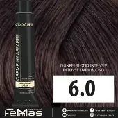 Femmas Haarverf 6.0 Donkerblond Intensief 100ml 1-pack