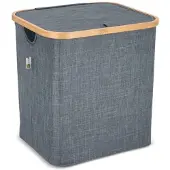 Ottosimon opvouwbare wasmand blauw 42 cm - duurzame opbergmand.