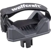 Wolfcraft GmbH 6891000, Accessoirehouder, universeel, zwart, kunststof, 49 mm, 68 mm