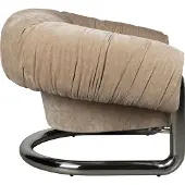Dutchbone Marly Fauteuil Bruin/Chroom