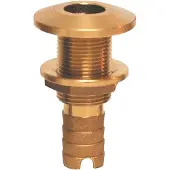 Groco 25.4x28.57 Mm Bronze Thru-hull Goud