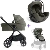 Joie bundel Signature Finiti kinderwagen & autostoel Evergreen