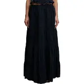Superdry Tiered Maxi Lange Rok