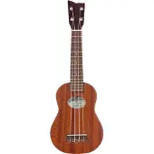 Kremona Ukulele Series Mari Soprano ukelele met KNA UK-1 pickup en koffer