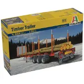 Italeri Timber Trailer - Modelbouw voor boomstammen en hout - Schaal 1:24