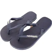 Havaianas Logo Filete Flip Flops Blauw EU 37-38 Man