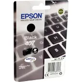 Epson 407 (C13T07U140) Inktcartridge Zwart
