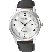 Citizen Analoog horloge 'Elegant leger' zwart / zilver