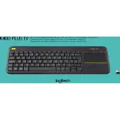 Logitech Draadloos toetsenbord - Qwertz - Touchpad -