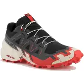Salomon Loopschoen 'Speedcross 6' rood / zwart