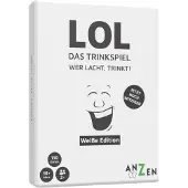 ANZEN kaartspel LOL Das Trinkspiel witte editie volwassenen partyspel.