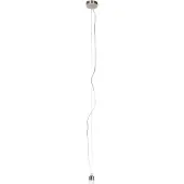QAZQA Moderne hanglamp staal zonder kap - Cappo
