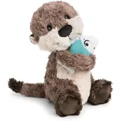 Nici Otter Oda Fisch Teddy 25 Cm Veelkleurig Kinderen