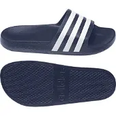 Adidas Muiltjes 'Adilette Aqua' donkerblauw / wit