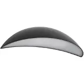 LINDBY LED-wandlamp buiten Zerino, zwart, Aluminium, Modern, LED wandlamp buiten